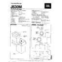 JBL J 830M (serv.man2) Service Manual