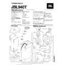 JBL JBL 940T Service Manual