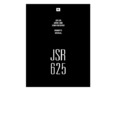 jsr 625 (serv.man2) user guide / operation manual