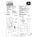 JBL LX 300 Service Manual