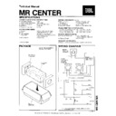 JBL MR CENTER Service Manual