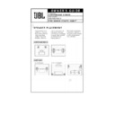 JBL ND 310 User Guide / Operation Manual