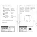 JBL PB 10 (serv.man2) User Guide / Operation Manual