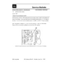 JBL PB 12 (serv.man7) Technical Bulletin