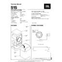JBL S 1S SYNTHESIS 1 Service Manual