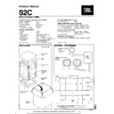 JBL S 2C SYNTHESIS 2 Service Manual