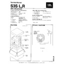 JBL S 3S SYNTHESIS Service Manual