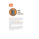JBL S 50 User Guide / Operation Manual