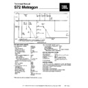 JBL S 72 METRAGON Service Manual