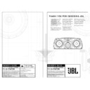 JBL S CENTER STUDIO SERIES (serv.man3) User Guide / Operation Manual