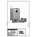 JBL SCS 138 User Guide / Operation Manual