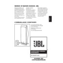 JBL SCS 300 SAT (serv.man3) User Guide / Operation Manual