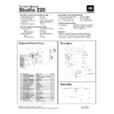 JBL STUDIO 220 (serv.man2) Service Manual