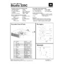 JBL STUDIO 225C (serv.man2) Service Manual