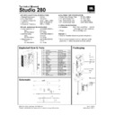 JBL STUDIO 280 (serv.man2) Service Manual