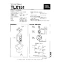 tlx 151, v1 service manual