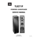JBL TLX 271P (serv.man5) Service Manual