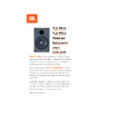 JBL TLX PS10 User Guide / Operation Manual