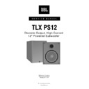 JBL TLX PS12 (serv.man2) Service Manual