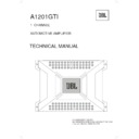 JBL A1201GTi (serv.man3) Service Manual