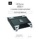 JBL CS200.1 Service Manual