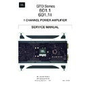 JBL GTO 601.1 (serv.man14) Service Manual