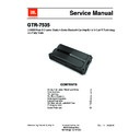 gtr 7535 service manual