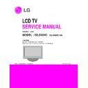 LG 32LD420C (CHASSIS:LJ01B) Service Manual