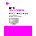 LG 32LX3DC-UA32, LX3DCS-UA (CHASSIS:AL-04CA) Service Manual