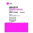 LG 37LE4900 (CHASSIS:LD03D) Service Manual