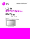 LG 37LP1D-AA, 42LP1D-AA (CHASSIS:AL-005PA) Service Manual