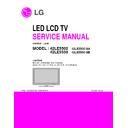LG 42LE5500, 42LE5550 (CHASSIS:LJ03D) Service Manual