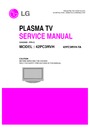 LG 42PC3RVH-TJ (CHASSIS:PP61C) Service Manual