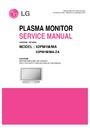 42pm1m-za, 42pm1ma-za (chassis:rf-052a) service manual