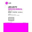 LG 47LE7300 (CHASSIS:LA01D) Service Manual