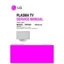 LG 50PS80-UA (CHASSIS:PU91A) Service Manual