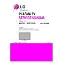 LG 50PT250B-SA (CHASSIS:PB11K) Service Manual