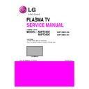 LG 50PT250E-DA, 50PT260E-DC (CHASSIS:PB11K) Service Manual