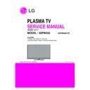 LG 50PW450-TD (CHASSIS:PA11A) Service Manual