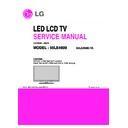 LG 55LE4600 (CHASSIS:LB01D) Service Manual