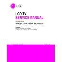 LG 55LV5500-UA (CHASSIS:LA12E) Service Manual