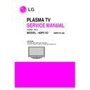 LG 60PC1D-AA (CHASSIS:PB61A) Service Manual