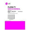 LG 60PS70FD-AA (CHASSIS:PA92B) Service Manual