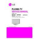 LG 60PS80-UA (CHASSIS:PU91A) Service Manual