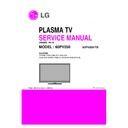 LG 60PV250-TB (CHASSIS:PA11K) Service Manual
