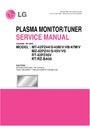 LG MT-42PZ44, MT-42PZ45, MT-42PZ47 (CHASSIS:RF-03FA) Service Manual