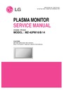 LG MZ-42PM10, MZ-42PM10B, MZ-42PM14 (CHASSIS:RF-04GA) Service Manual