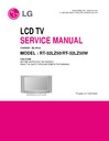 LG RT-32LZ5, RT-32LZ50W (CHASSIS:ML-041A) Service Manual