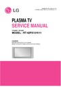 LG RT-42PX10, RT-42PX10H, RT-42PX11, RT-42PX11H (CHASSIS:RF-043B) Service Manual