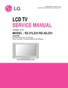 LG RZ-42LZ31 (CHASSIS:CL-70) Service Manual